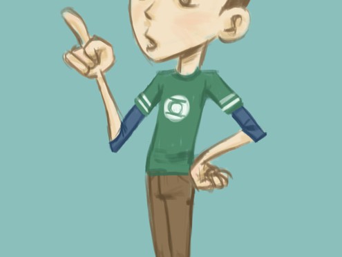 Fanart The Big Bang Theory – Sheldon Cooper