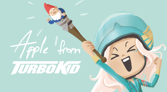 Apple : personnage déjanté du film Turbo Kid