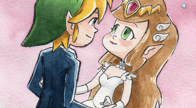 Zelda & Link wedding <3