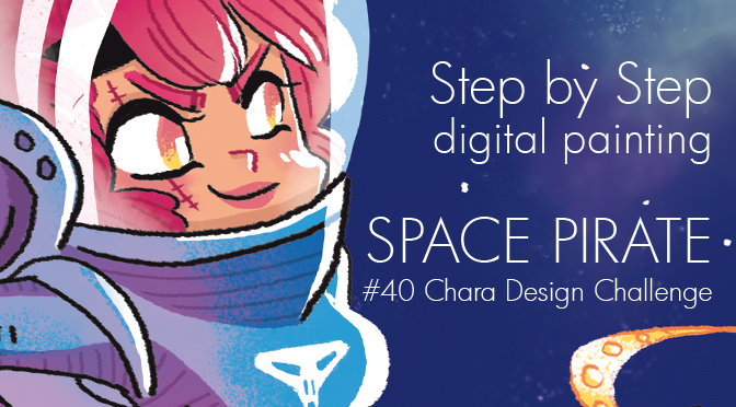 #40 Character Design Challenge : Space Pirate