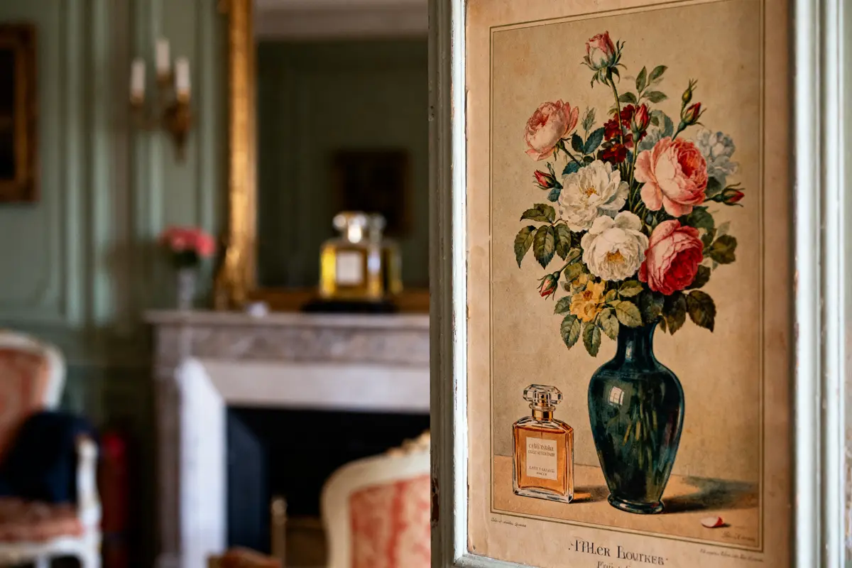 Affiche de parfum : Décorez votre salon avec élégance !